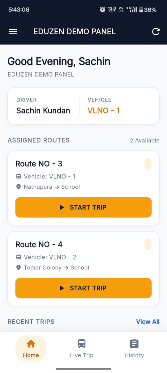 EduZen Driver App